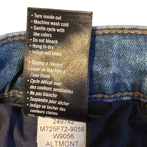 Paige Mens Croft Jeans Size 36 Blue Skinny Fit Denim Pants - Picture 10 of 10